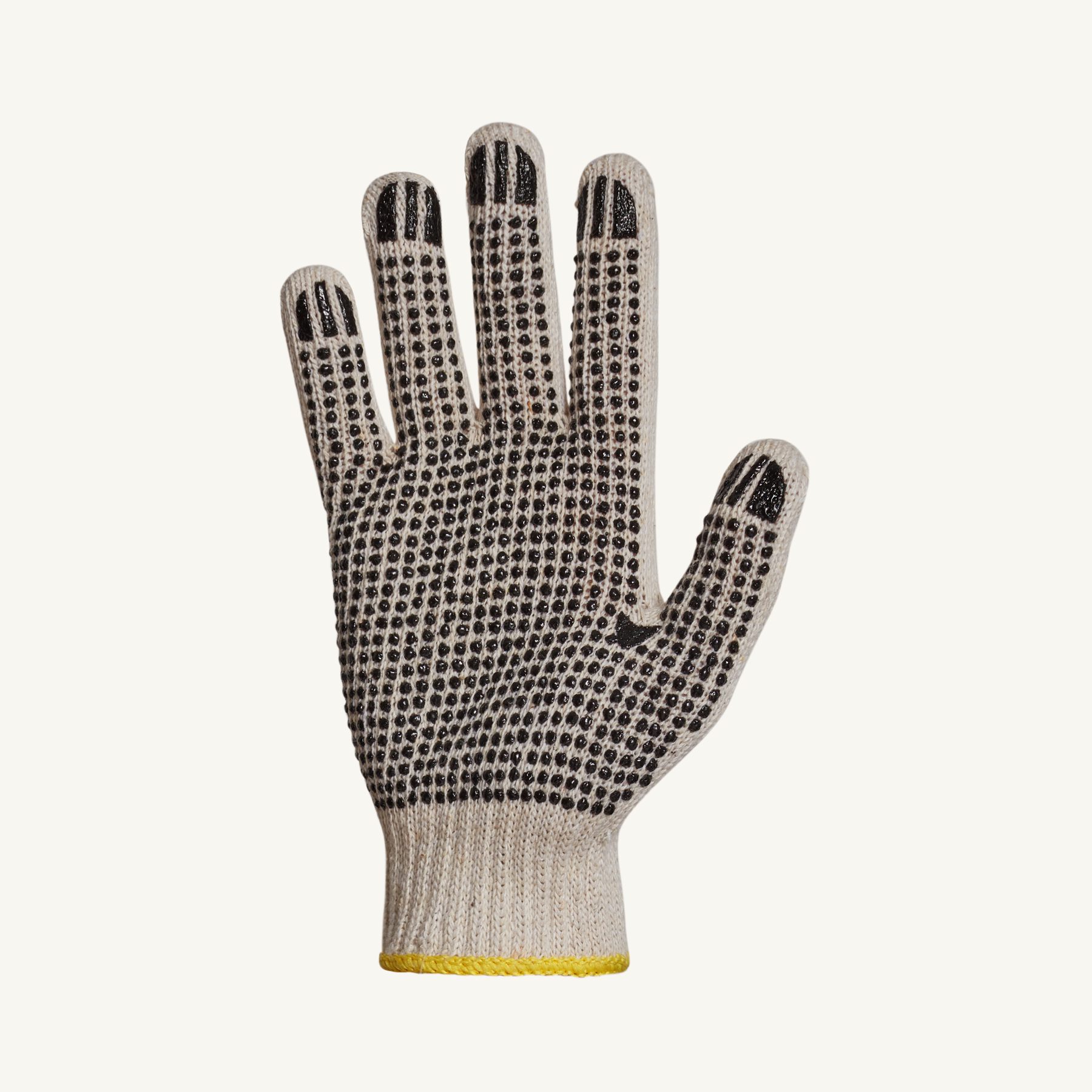 KNIT GLOVE ベージュ Superior Glove Sure Grip® SQD String Knit